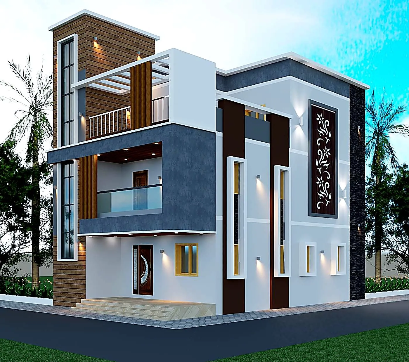 Residential bungalow 8,044 sq.ft — SMP Enterprise, Ahmedabad